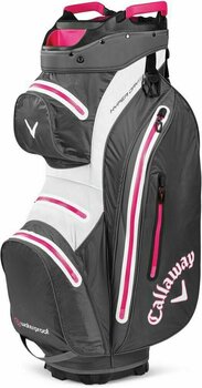 Golfbag Callaway Hyper Dry 15 Charcoal/White/Pink Golfbag - 1