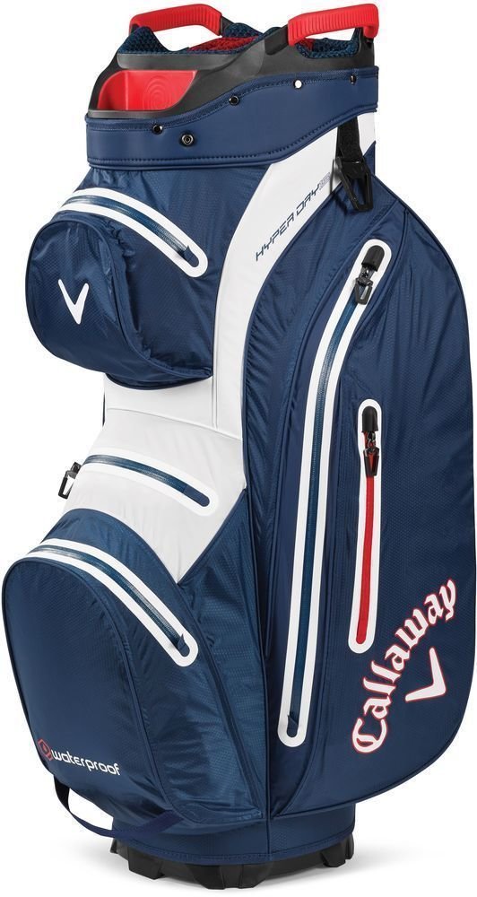 Golf Bag Callaway Hyper Dry 15 Navy/White/Red Golf Bag