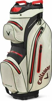 Golf torba Cart Bag Callaway Hyper Dry 15 Stone/Black/Red Golf torba Cart Bag - 1
