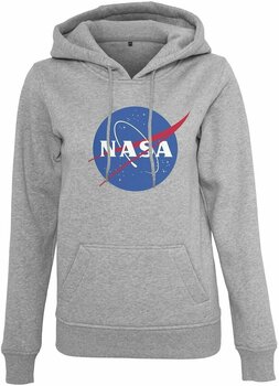Felpa con cappuccio NASA Felpa con cappuccio Insignia Heather Grey S - 1