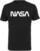 Skjorte NASA Skjorte Worm Mand Black S