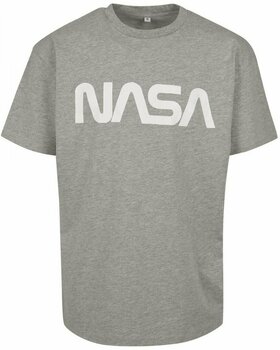 T-Shirt NASA T-Shirt Heavy Oversized Herren Heather Grey S - 1