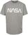 Camiseta de manga corta NASA Camiseta de manga corta Heavy Oversized Hombre Heather Grey S