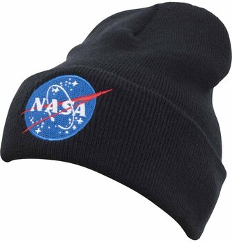 Een pet NASA Insignia Beanie Black One Size - 1