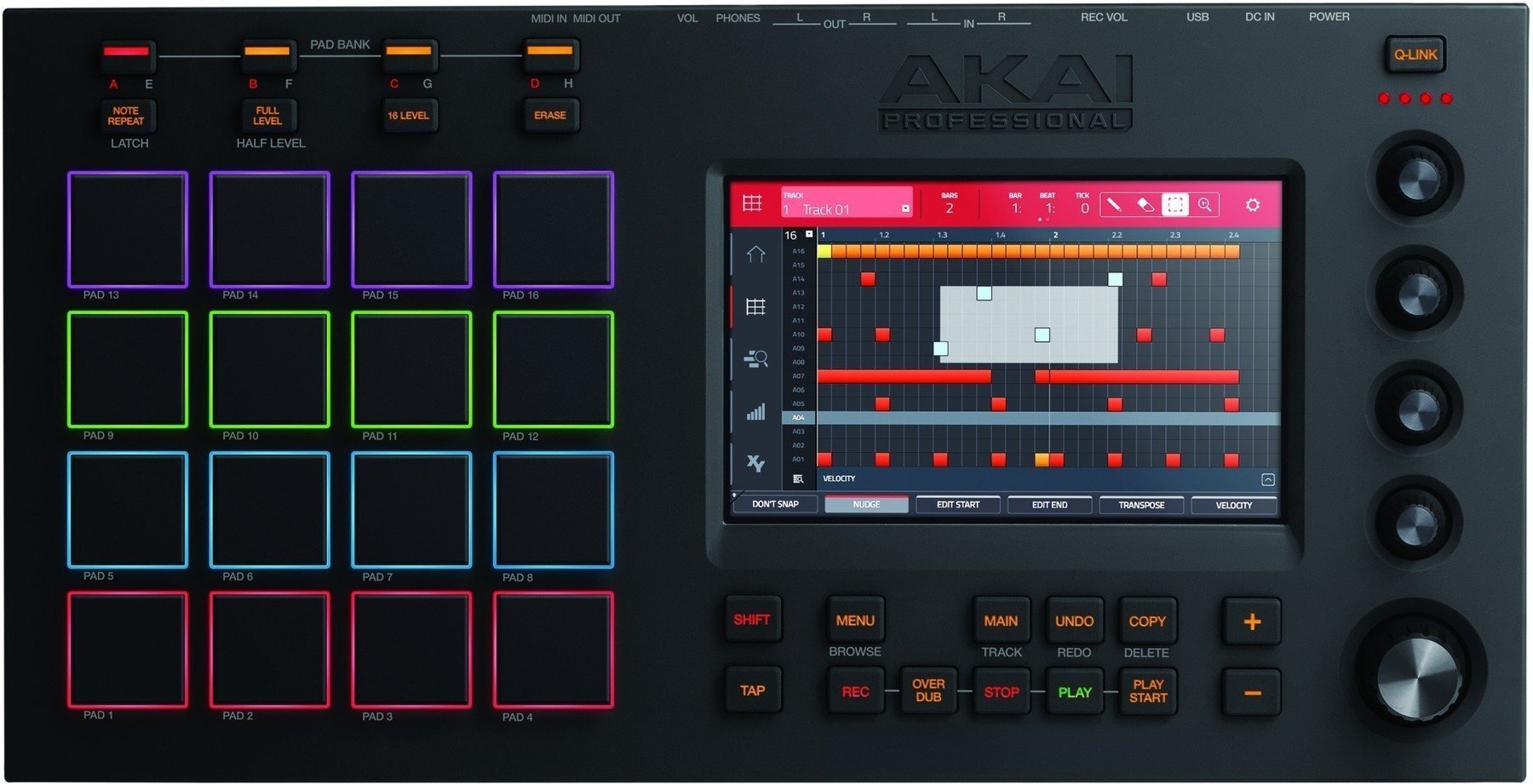 MIDI kontroler Akai MPC Touch