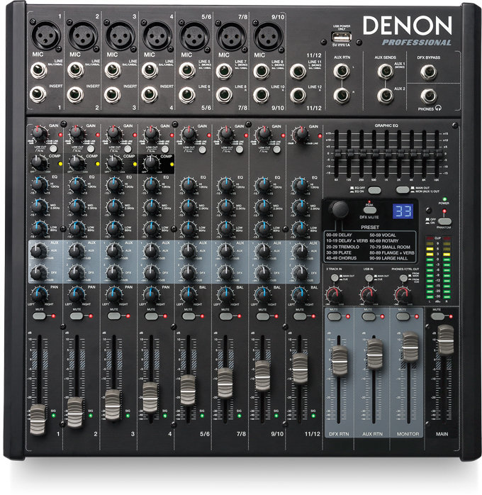 Digitaal mengpaneel Denon DN-412X