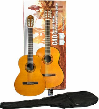 Guitarra clássica Yamaha C40 4/4 Natural - 1