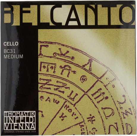 Cello Strings Thomastik BC31 Belcanto Cello Strings