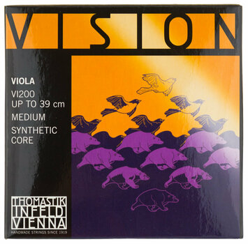 Viola Strings Thomastik VI200 Vision Viola Strings - 1
