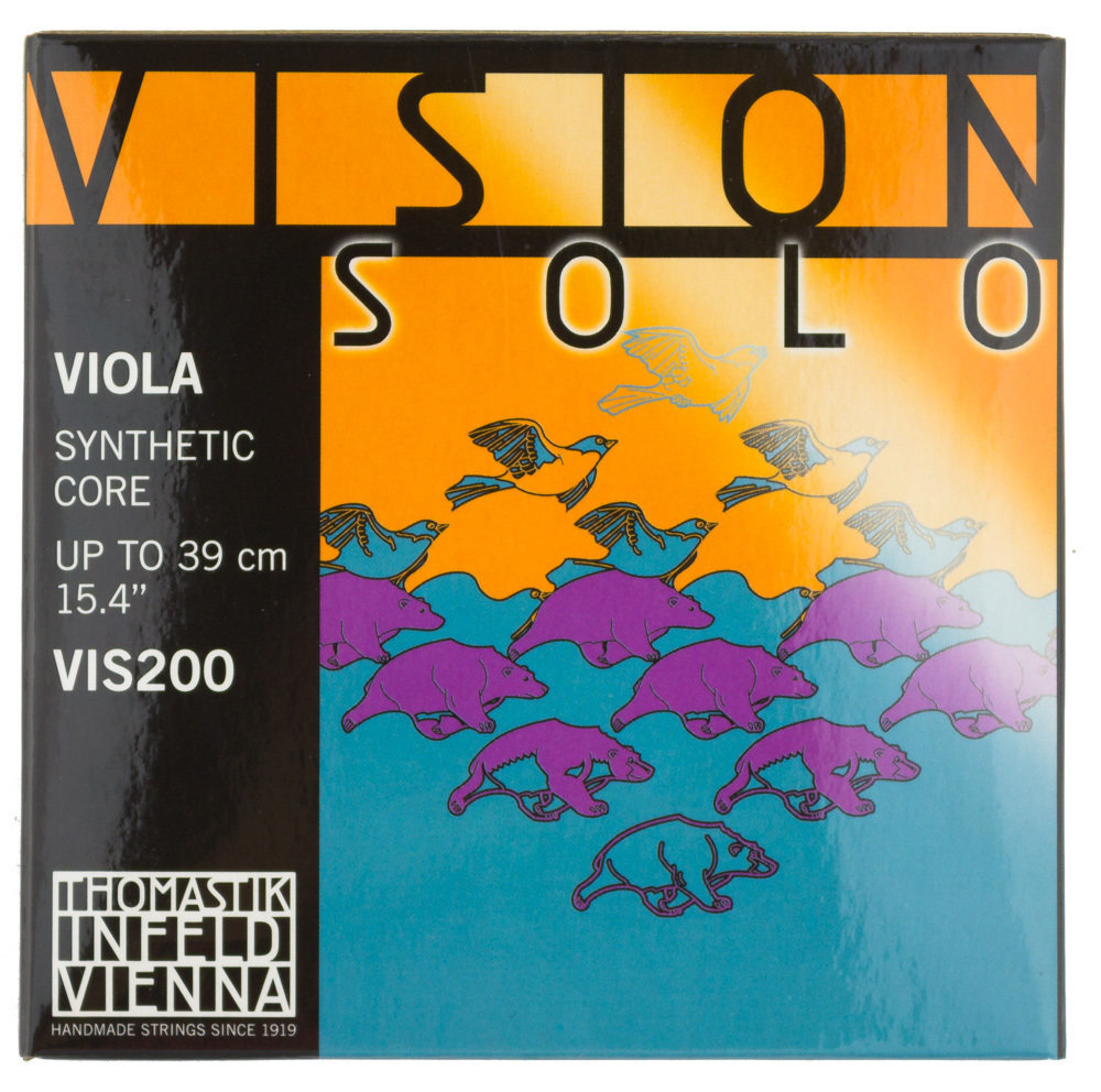 Snaren voor altviool Thomastik VIS200 Vision Solo Snaren voor altviool