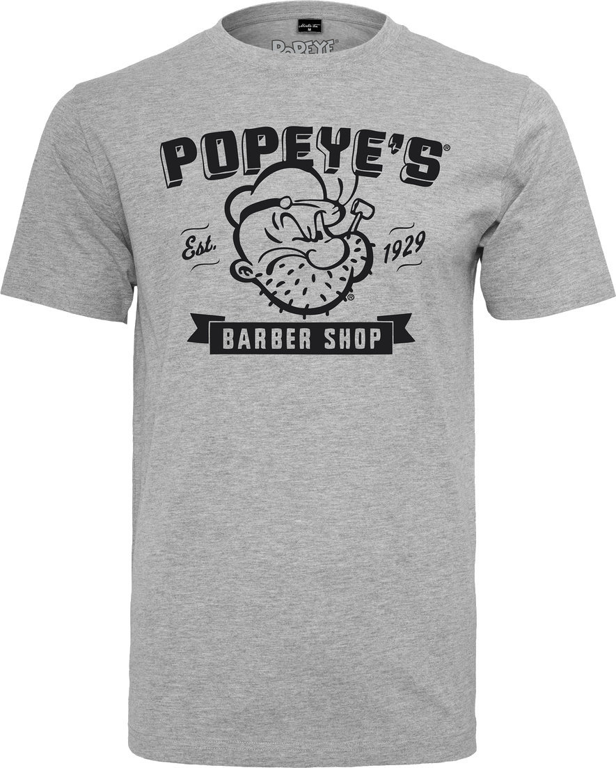 Shirt Popeye Barber Shop Tee Heather Grey L