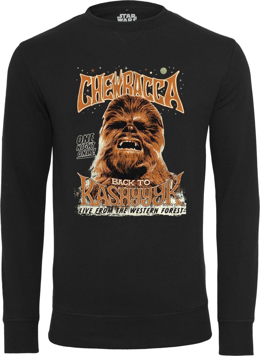 Shirt Star Wars Shirt Chewbacca Heren Black S
