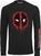 Риза Deadpool Риза Splatter Мъжки Black M