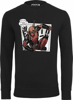 Риза Deadpool Риза Tacos Мъжки Black M - 1