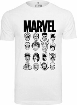 T-Shirt Marvel T-Shirt Crew Unisex White XS - 1