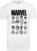 T-Shirt Marvel T-Shirt Crew Unisex White XS