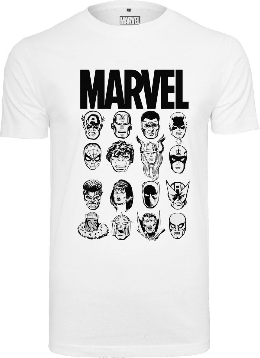 Tricou Marvel Tricou Crew White XL