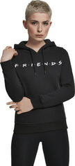 Merchcode Ladies Friends Hoody Black XS Merchcode Ladies Friends Hoody Black XS