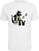 Shirt Banksy Shirt HipHop Rat Heren White XS