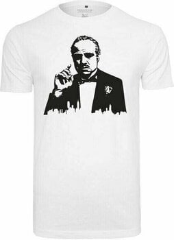 T-shirt Godfather Painted Portrait White S T-shirt - 1