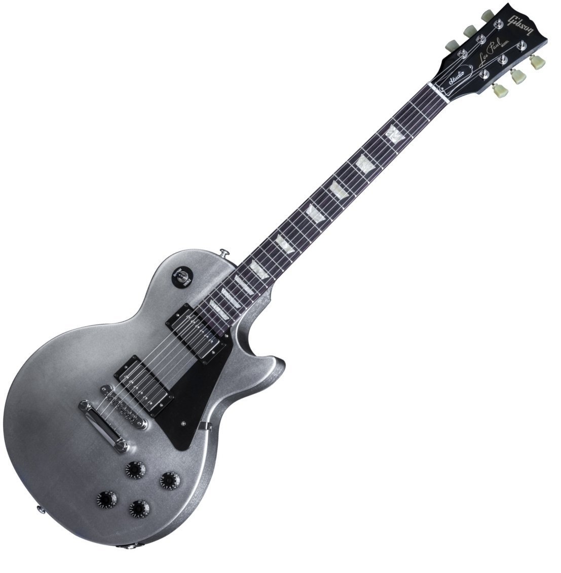 E-Gitarre Gibson Les Paul Studio 2016 T Silver Pearl