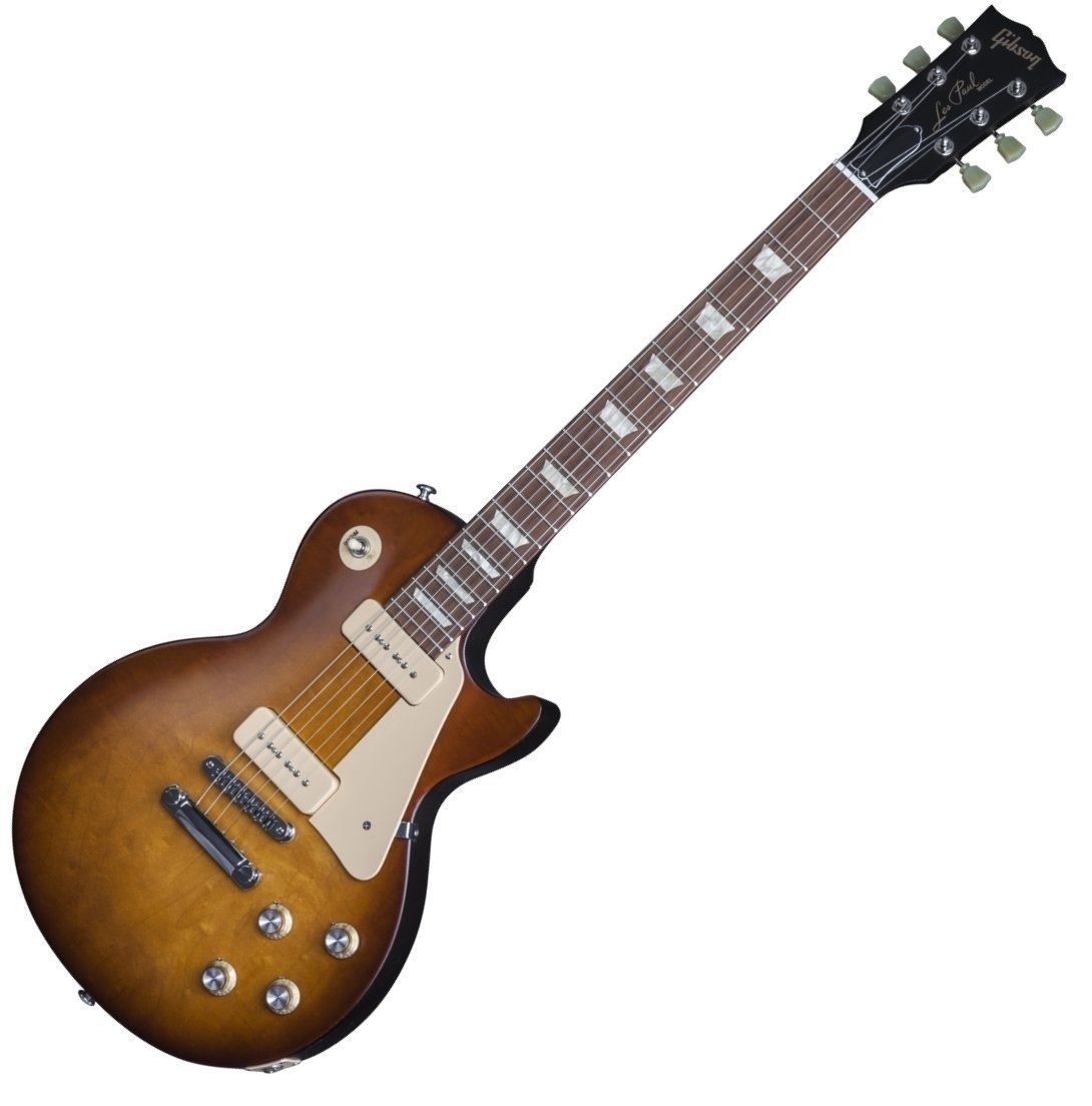 Guitare électrique Gibson Les Paul 60s Tribute 2016 T Satin Honeyburst Dark Back