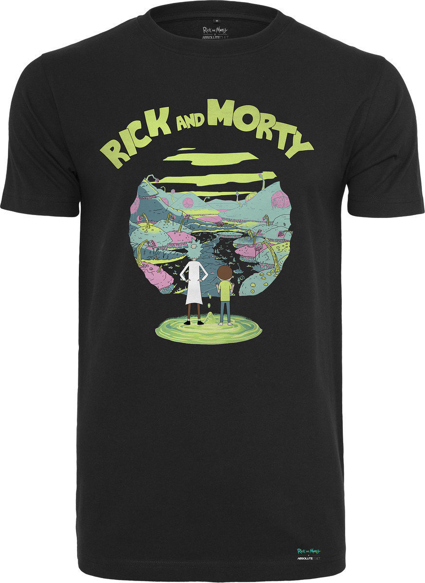 Košulja Rick And Morty Logo Black S Košulja