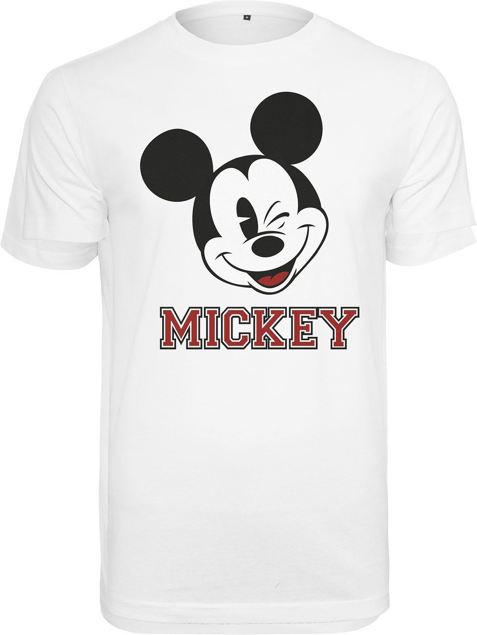 Tričko Mickey Mouse Tričko College Pánské White S