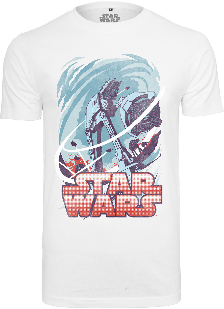 Shirt Star Wars Shirt Hot Swirl Wit M