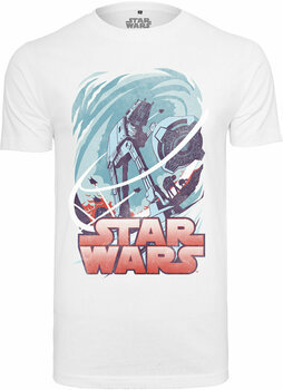 Camiseta de manga corta Star Wars Camiseta de manga corta Hot Swirl White M - 1