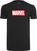 T-shirt Marvel Logo Black XL T-shirt