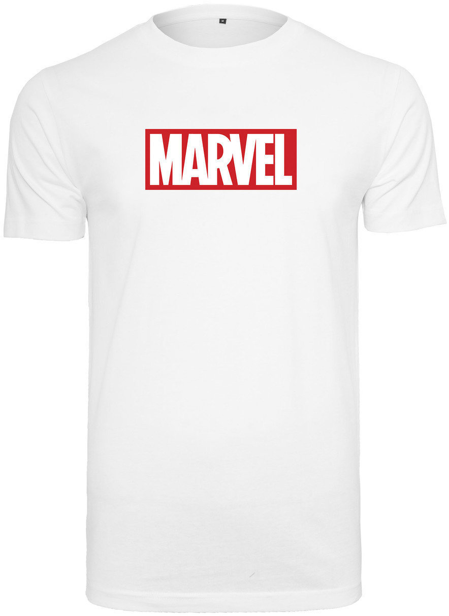 Tričko Marvel Logo White L Tričko