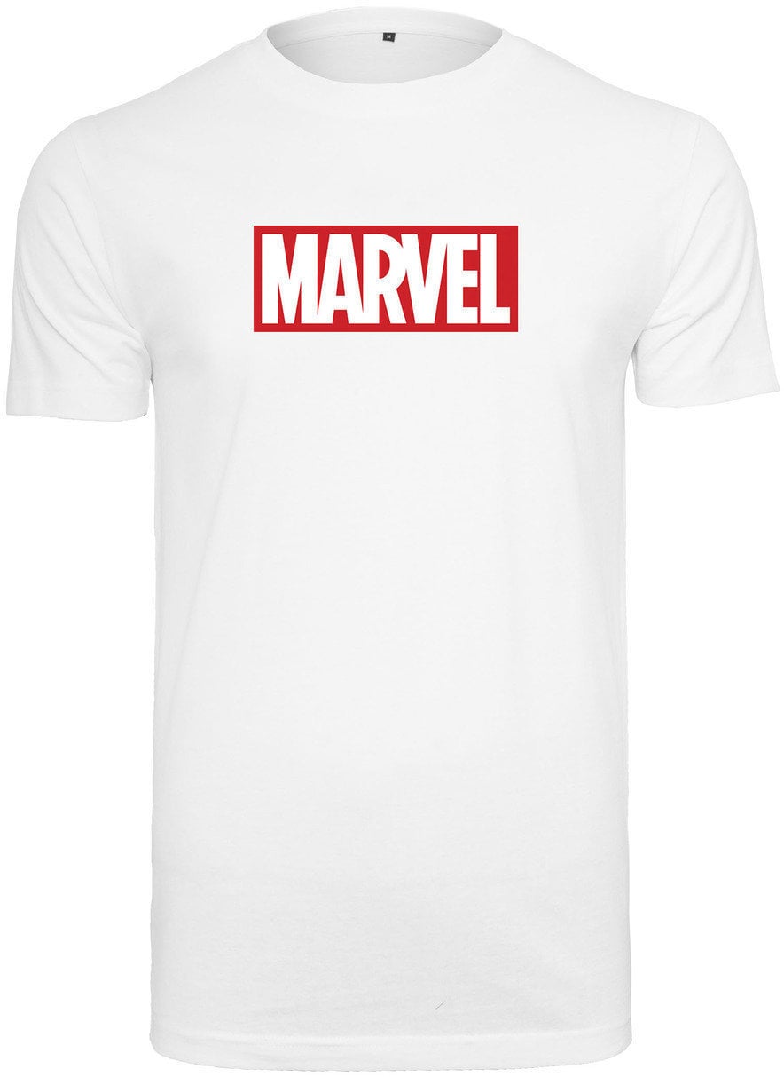 T-shirt Marvel Logo White XL T-shirt