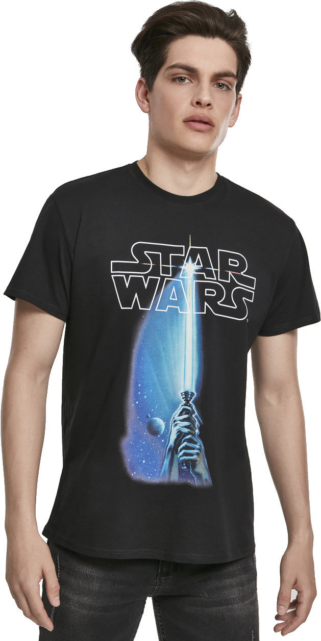 Shirt Star Wars Shirt Laser Zwart L