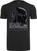 Camiseta de manga corta Black Panther Logo Black XL Camiseta de manga corta