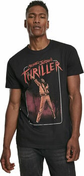 T-Shirt Michael Jackson T-Shirt Thriller Video Schwarz L - 1