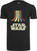 T-Shirt Star Wars T-Shirt Rainbow Logo Black XL