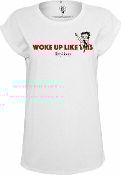 Tričko Betty Boop Woke Up White S Tričko - 1