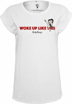 Tričko Betty Boop Woke Up White XL Tričko - 1