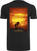 T-shirt Lion King Sunset Black M T-shirt