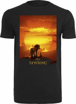 Camiseta de manga corta Lion King Camiseta de manga corta Sunset Hombre Black L - 1