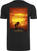Skjorte Lion King Skjorte Sunset Mand Black L