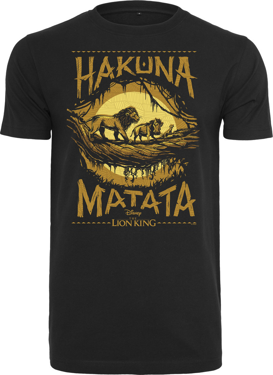 T-shirt Lion King Hakuna Matata Black S T-shirt