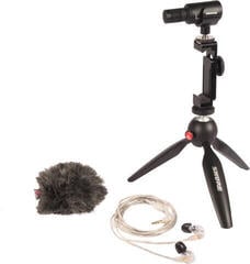 USB mikrofon  Shure MV88+SE215 USB mikrofon 