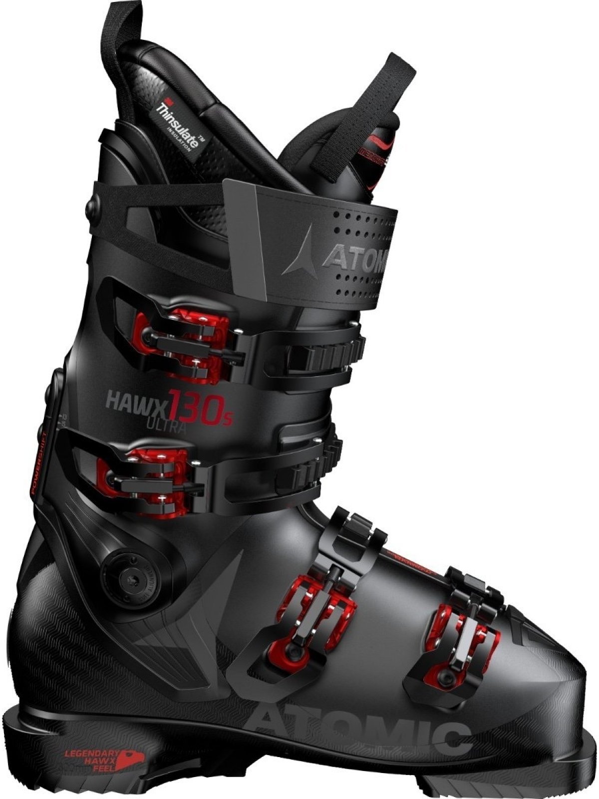 Chaussures de ski alpin Atomic Hawx Ultra Noir-Rouge 28/28,5 Chaussures de ski alpin