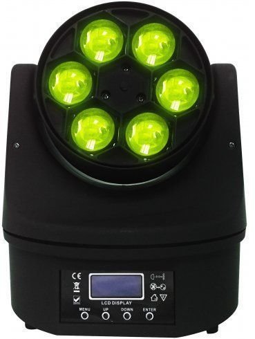 Liikkuva valo Fractal Lights LED Mini Beam Liikkuva valo