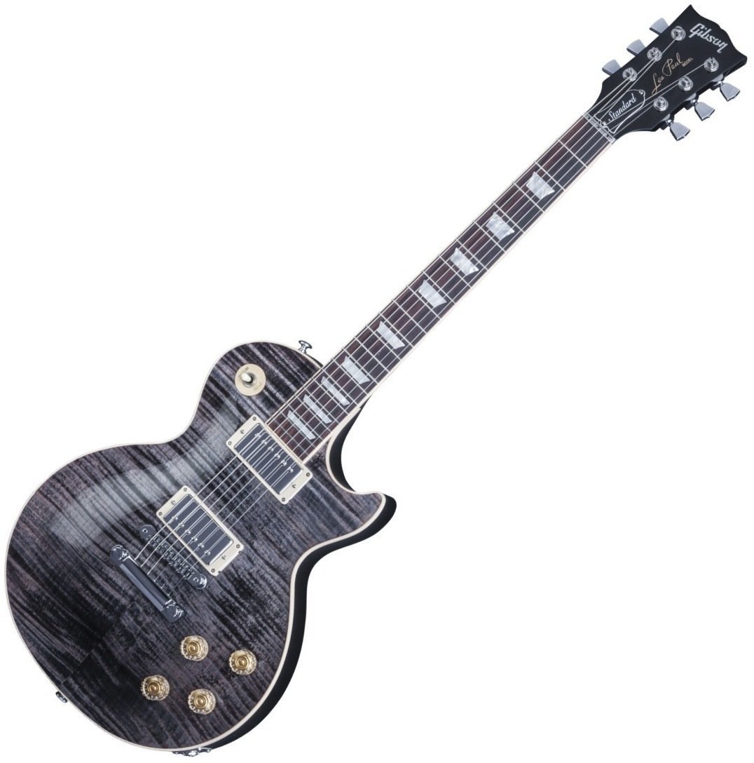 Guitare électrique Gibson Les Paul Standard 2016 HP Translucent Black