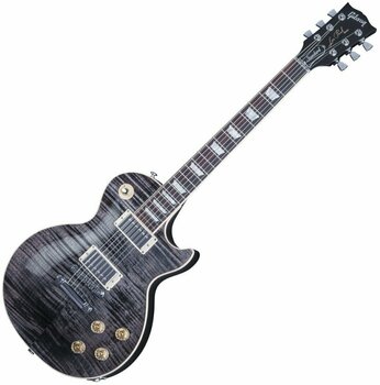 Guitare électrique Gibson Les Paul Standard 2016 HP Translucent Black - 1