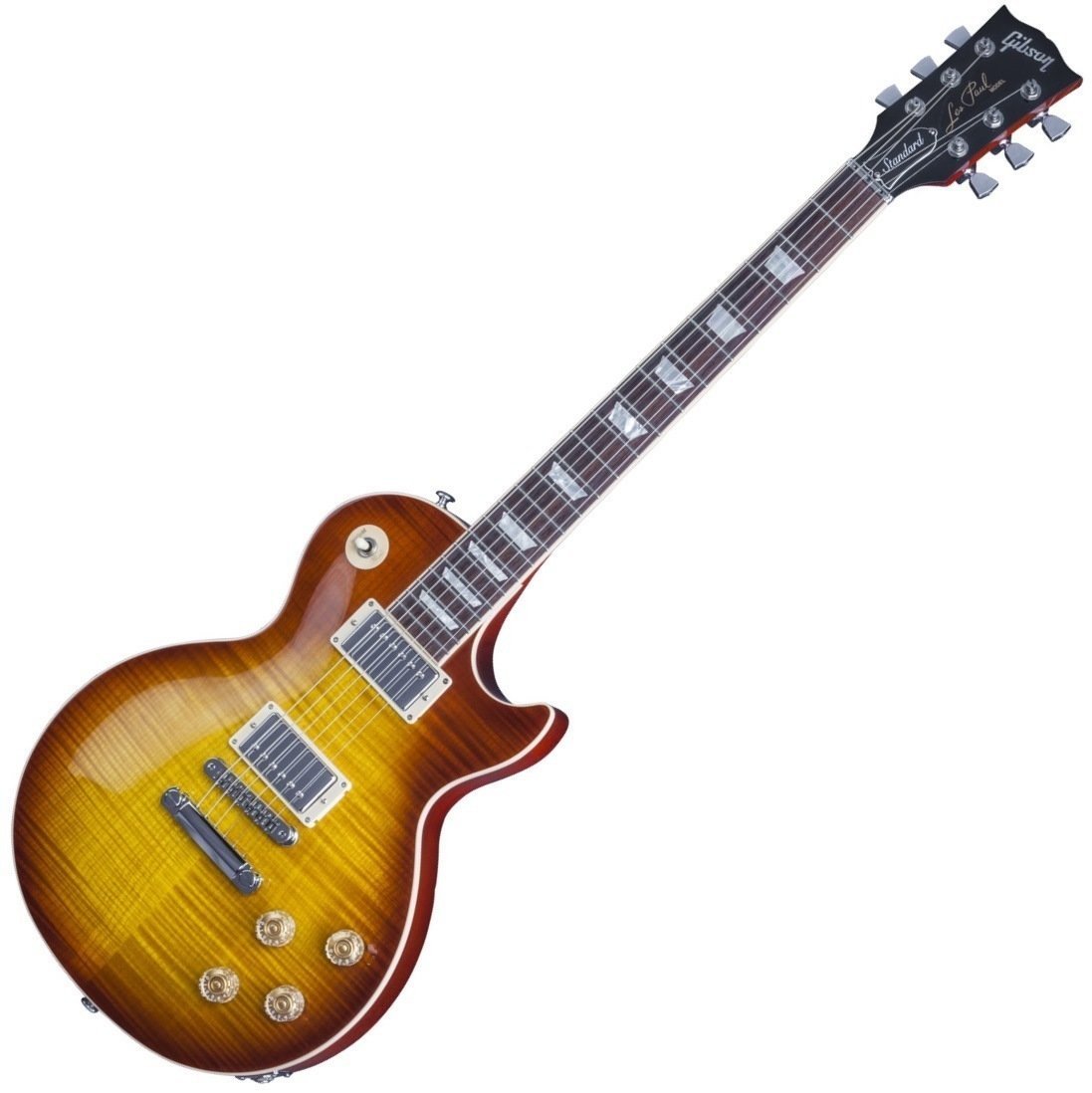 Elektriska gitarrer Gibson Les Paul Standard 2016 HP Tea Burst