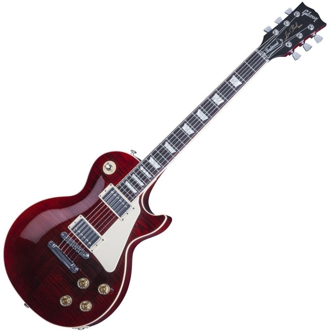 Guitare électrique Gibson Les Paul Traditional 2016 HP Wine Red